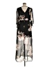 rue21 100% Polyester Floral Black Cocktail Dress Size XL - photo 2