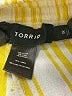 Torrid Stripes Yellow Casual Pants Size 1X Plus (1) - photo 7