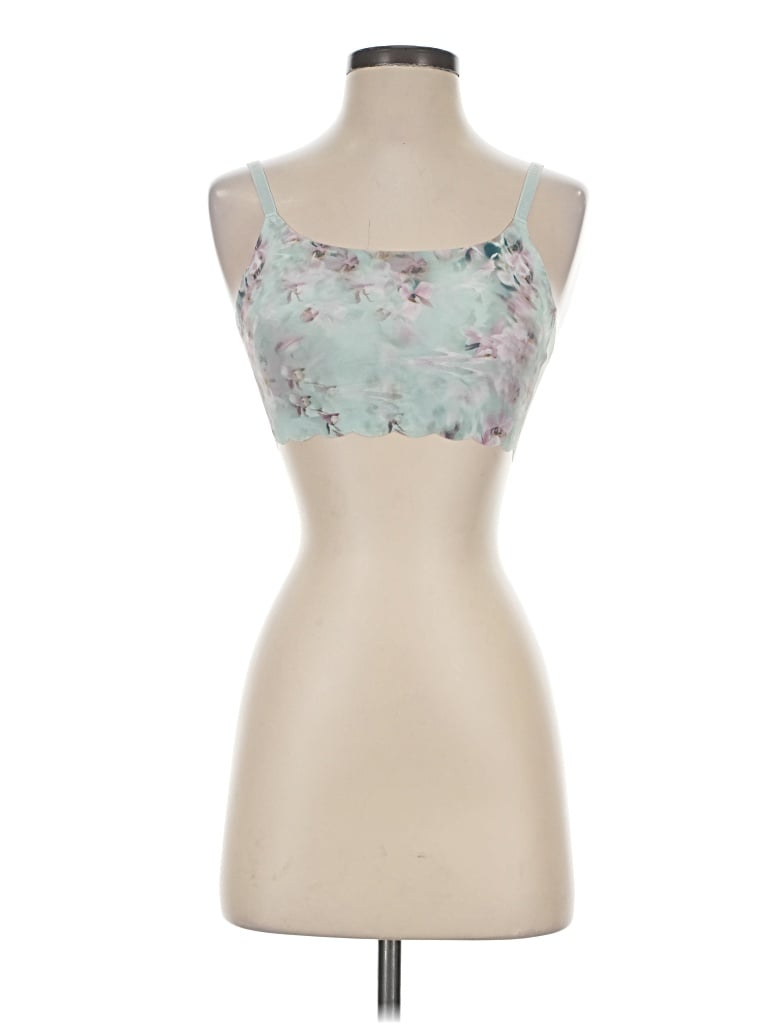 Pre-owned Danskin Tank Top Ivory Strapless Neckline Tops