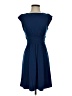 BCBG Paris Solid Blue Casual Dress Size XS - photo 1