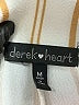 Derek Heart Stripes Ivory Casual Pants Size M - photo 7