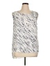 CALVIN KLEIN JEANS 100% Polyester Ivory Sleeveless Top Size XL - photo 1