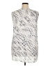 CALVIN KLEIN JEANS 100% Polyester Ivory Sleeveless Top Size XL - photo 2