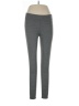 Reebok Solid Gray Active Pants Size L - photo 1