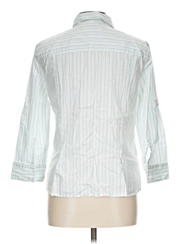 Ann Taylor Factory 3/4 Sleeve Button-Down Shirt (view 2)