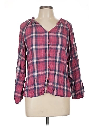 Como Vintage 3/4 Sleeve Button-Down Shirt (view 1)