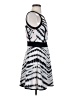 Buffalo by David Bitton Graphic Silver Cocktail Dress Size S - photo 4