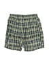 Cachcach 100% Cotton Plaid Green Shorts 9-12 MO / 12 MO - photo 1