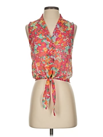 Black Poppy Sleeveless Blouse (view 1)