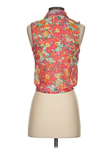 Black Poppy Sleeveless Blouse (view 2)