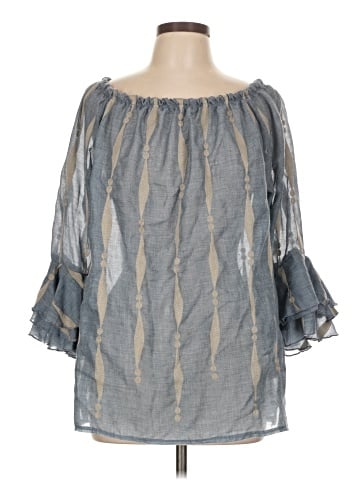 Kaktus 3/4 Sleeve Blouse (view 1)