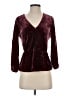 J.Crew Burgundy 3/4 Sleeve Top Size 2 (petite) - photo 1