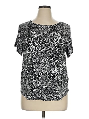 Philosophy Republic Clothing Short Sleeve Blouse (view 1)
