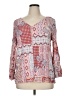 North Style 100% Viscose Red 3/4 Sleeve Blouse Size XL - photo 1