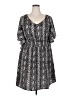Speed Control 100% Polyester Paisley Gray Casual Dress Size 2X - photo 1