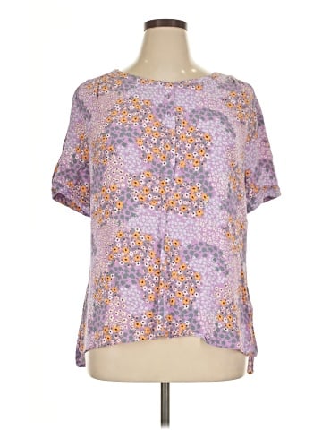 fat face Short Sleeve Blouse (view 1)