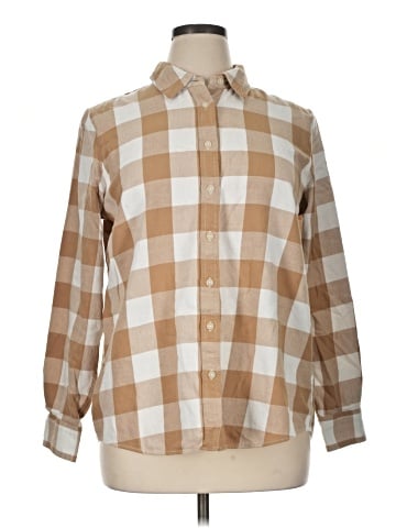 Lands' End Long Sleeve Button-Down Shirt (view 1)