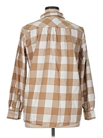 Lands' End Long Sleeve Button-Down Shirt (view 2)