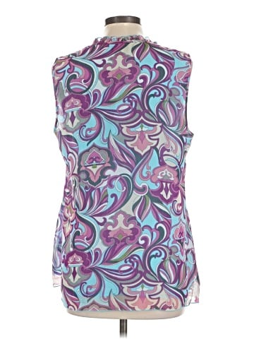 Nicole by Nicole Miller Sleeveless Blouse (view 2)
