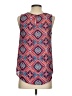 Xhilaration 100% Polyester Blue Sleeveless Blouse Size S - photo 2