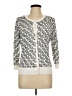 Halogen Houndstooth Ivory Cardigan Size L - photo 1