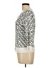 Halogen Houndstooth Ivory Cardigan Size L - photo 5