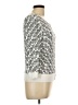 Halogen Houndstooth Ivory Cardigan Size L - photo 4