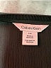 Calvin Klein 100% Polyester Black Short Sleeve Top Size L - photo 7