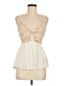 Tularosa Ivory Sleeveless Blouse Size M - photo 1