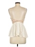 Tularosa Ivory Sleeveless Blouse Size M - photo 2