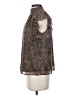 1.State Brown Sleeveless Blouse Size S - photo 5