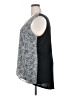 Como Vintage 100% Polyester Gray Sleeveless Top Size 2X - photo 5