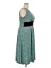 Perceptions Polka Dots Teal Cocktail Dress Size 18 - photo 4