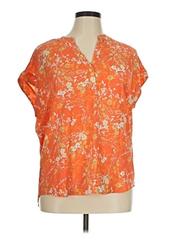 Cynthia Steffe Short Sleeve Blouse (view 1)
