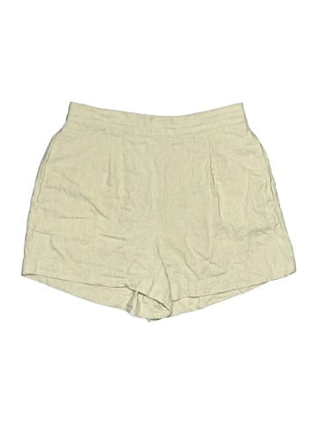 Madewell Clean Pull-On Shorts in Linen-Cotton (view 1)