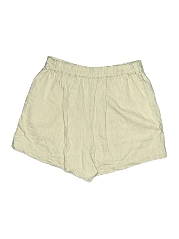 Madewell Clean Pull-On Shorts in Linen-Cotton (view 2)