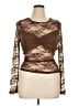 Timing Brown Long Sleeve Top Size XL - photo 1