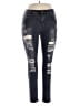 Shein Graphic Blue Jeans Size XL - photo 1