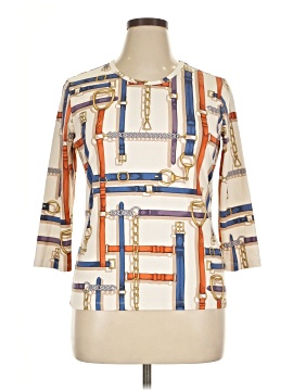 J. Mc Laughlin 3/4 Sleeve Blouse