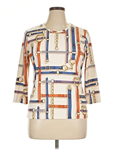J. McLaughlin 3/4 Sleeve Blouse (view 1)
