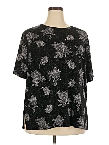 Liz Baker Short Sleeve Blouse (view 1)