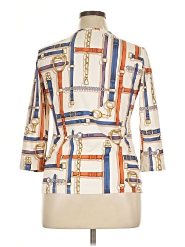 J. McLaughlin 3/4 Sleeve Blouse (view 2)