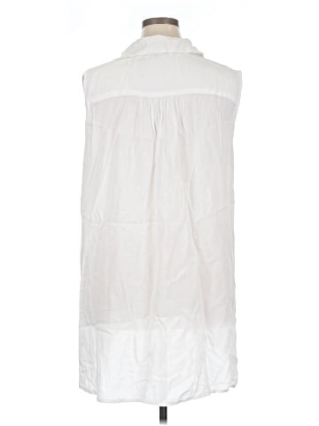 Ashley Stewart Sleeveless Button-Down Shirt (view 2)