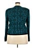 Leslie Fay Print Teal Blazer Size 18 - photo 2