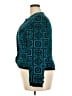 Leslie Fay Print Teal Blazer Size 18 - photo 5