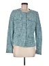 PREMISE Tweed Teal Jacket Size 6 - photo 1