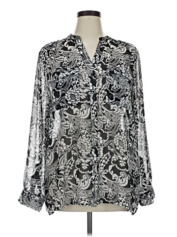 Rafaella Studio Long Sleeve Blouse (view 1)