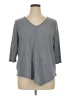 Riders by Lee Gray 3/4 Sleeve Top Size 1X - photo 1
