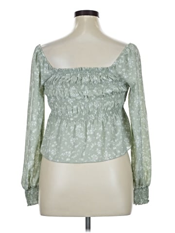 Ultra Flirt Long Sleeve Blouse (view 2)