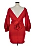 ChicMe Solid Red Cocktail Dress Size XL - photo 2